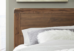 Totes English Walnut Full Platform Bed - Ornate Home