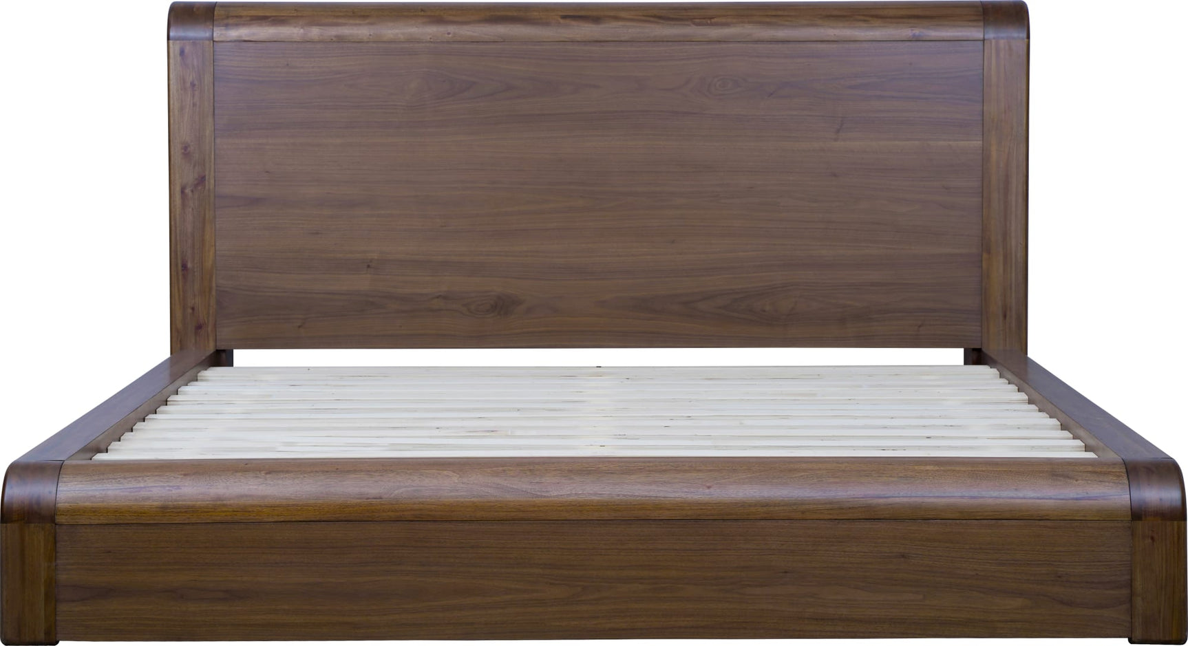 Totes English Walnut King Platform Bed - Ornate Home