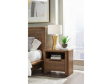 Totes English Walnut One Drawer Nightstand - Ornate Home