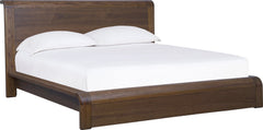 Totes English Walnut Queen Platform Bed - Ornate Home