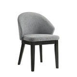 Tottenham Black Arm Chair (Set of 2) - Ornate Home