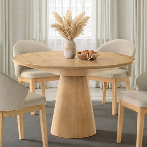 Tottenham Oak 5 Pc. 48" Dining Table Set - Ornate Home