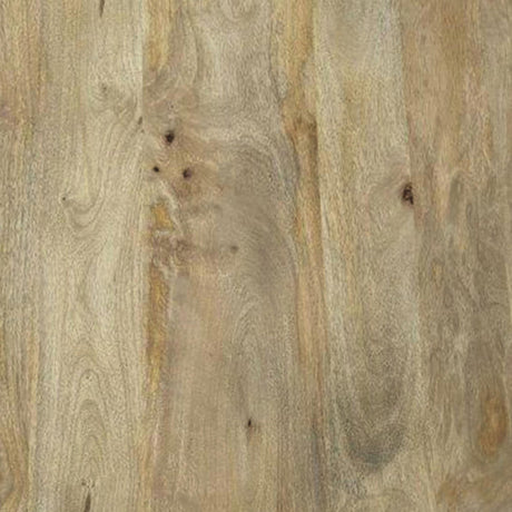 Touhy Natural Mango Round Solid Wood Cocktail Coffee Table - Ornate Home