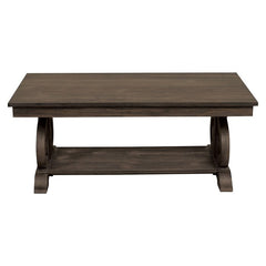 Toulon Dark Oak Cocktail Table - Ornate Home