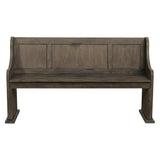 Toulon Dark Oak Dining Bench - Ornate Home