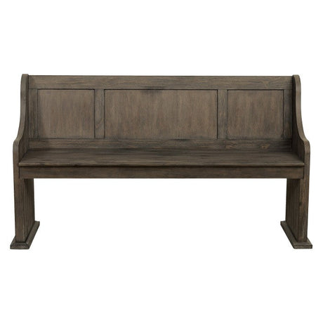 Toulon Dark Oak Dining Bench - Ornate Home