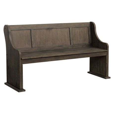 Toulon Dark Oak Dining Bench - Ornate Home