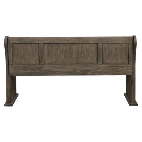 Toulon Dark Oak Dining Bench - Ornate Home