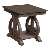 Toulon Dark Oak End Table - Ornate Home