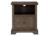 Toulon Dark Oak File Cabinet - Ornate Home