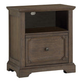 Toulon Dark Oak File Cabinet - Ornate Home