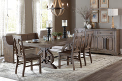 Toulon Dark Oak Side Chair (Set of 2) - Ornate Home