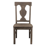 Toulon Dark Oak Side Chair (Set of 2) - Ornate Home