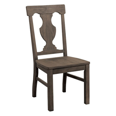 Toulon Dark Oak Side Chair (Set of 2) - Ornate Home