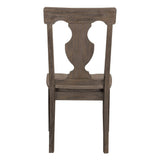 Toulon Dark Oak Side Chair (Set of 2) - Ornate Home