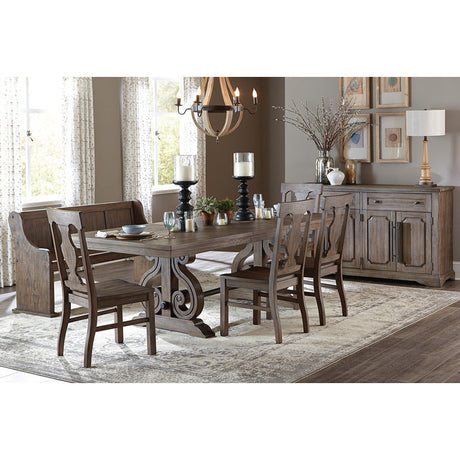 Toulon Dark Oak Side Chair (Set of 2) - Ornate Home