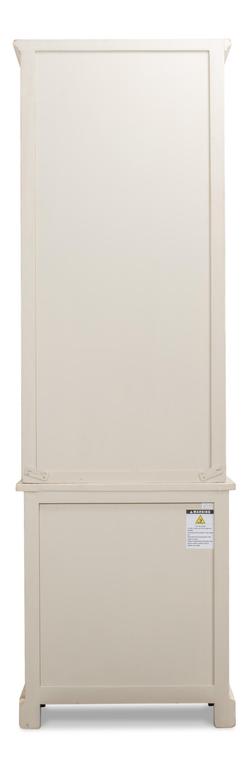 Tower Ivory Bookcase - Ornate Home