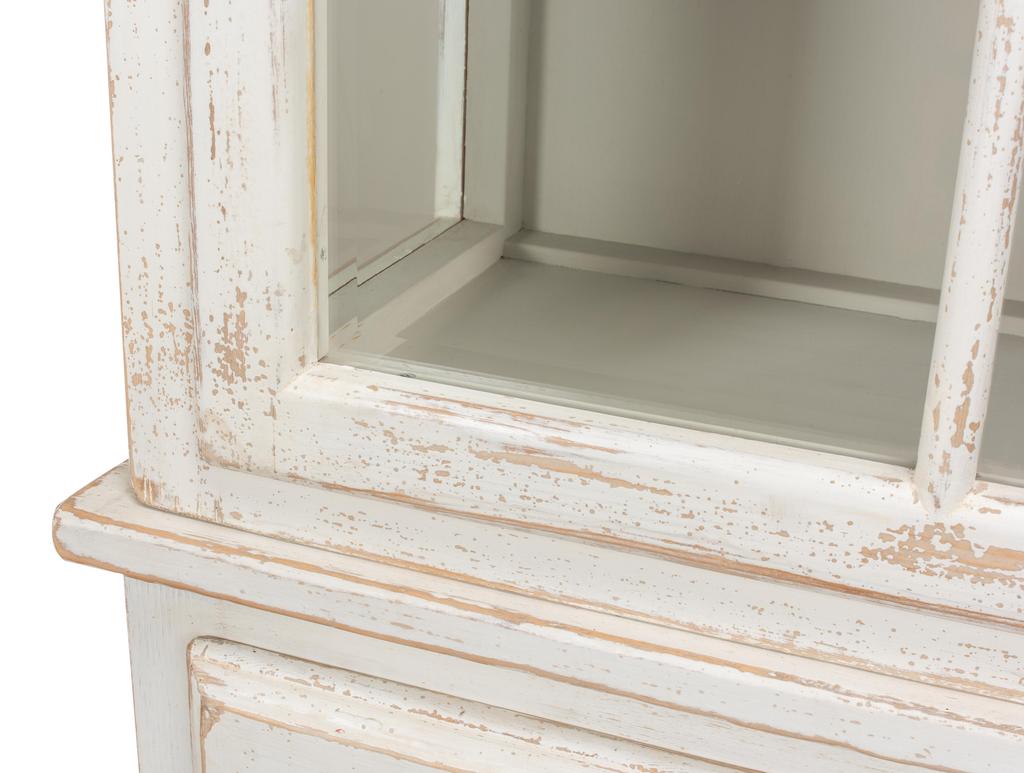 Tower Ivory Bookcase - Ornate Home