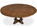 Tower Jupe Brown Dining Table - Ornate Home