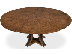 Tower Jupe Brown Dining Table - Ornate Home
