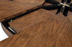 Tower Jupe Brown Dining Table - Ornate Home