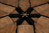 Tower Jupe Brown Dining Table - Ornate Home