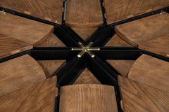 Tower Jupe Brown Dining Table - Ornate Home