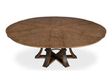 Tower Jupe Brown Dining Table - Ornate Home