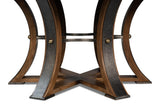 Tower Jupe Brown Dining Table - Ornate Home