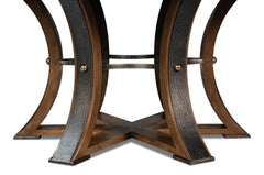 Tower Jupe Brown Dining Table - Ornate Home