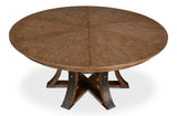 Tower Jupe Brown Dining Table - Ornate Home