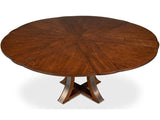 Tower Jupe Brown Medium Dining Table - Ornate Home
