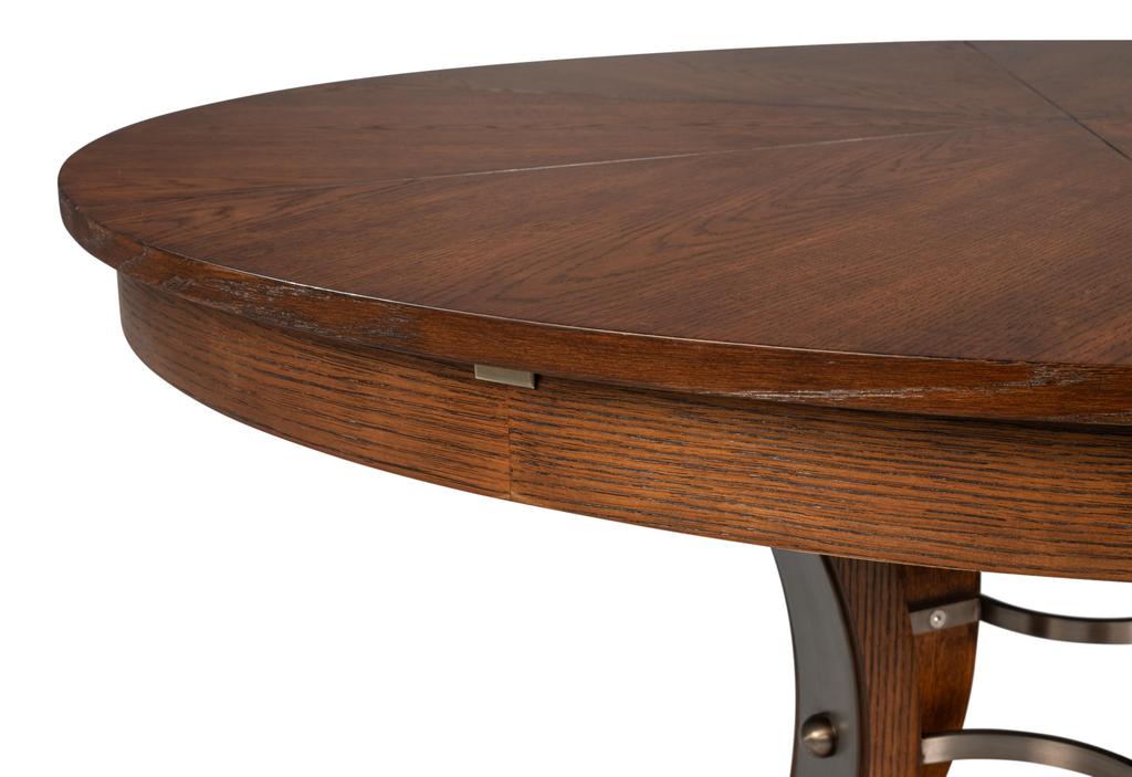 Tower Jupe Brown Medium Dining Table - Ornate Home