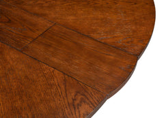 Tower Jupe Brown Medium Dining Table - Ornate Home
