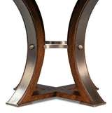 Tower Jupe Brown Medium Dining Table - Ornate Home