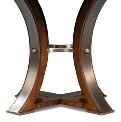 Tower Jupe Brown Medium Dining Table - Ornate Home