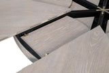 Tower Jupe Grey Dining Table - Ornate Home