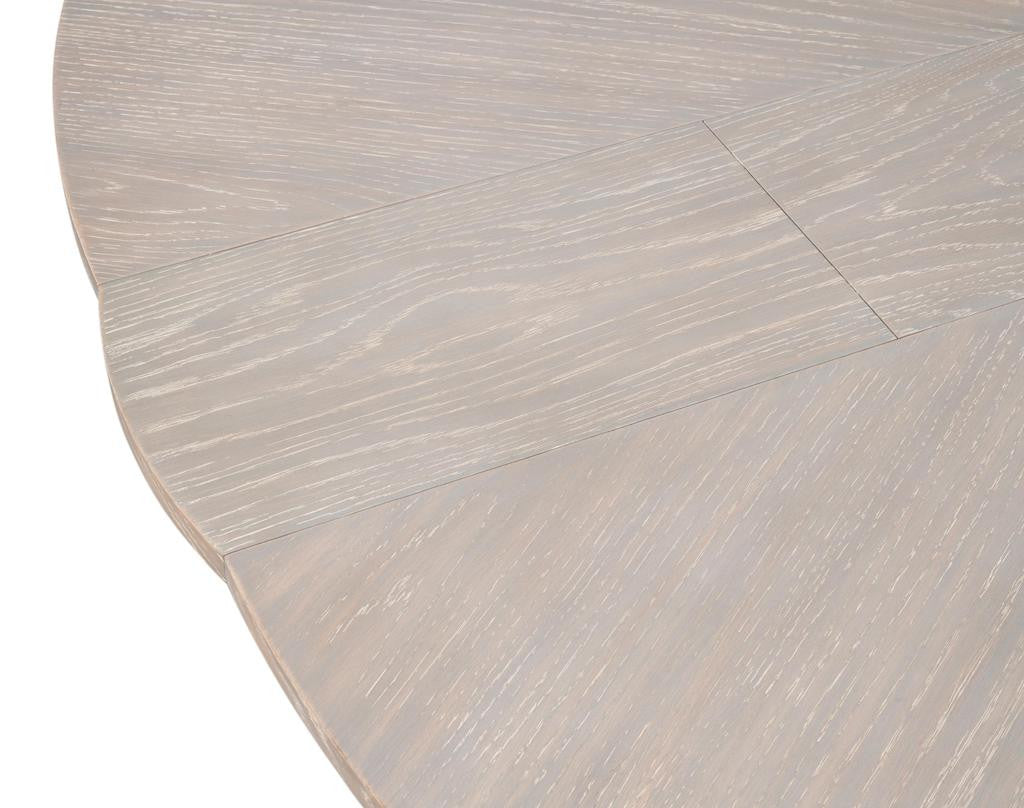 Tower Jupe Grey Dining Table - Ornate Home