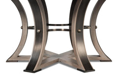 Tower Jupe Grey Dining Table - Ornate Home
