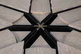 Tower Jupe Grey Dining Table - Ornate Home