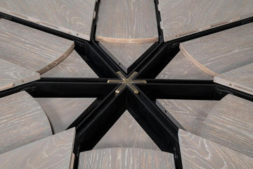Tower Jupe Grey Dining Table - Ornate Home