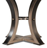 Tower Jupe Grey Medium Dining Table - Ornate Home