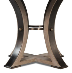 Tower Jupe Grey Medium Dining Table - Ornate Home