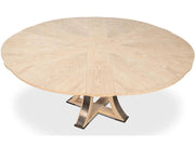 Tower Jupe Natural Dining Table - Ornate Home