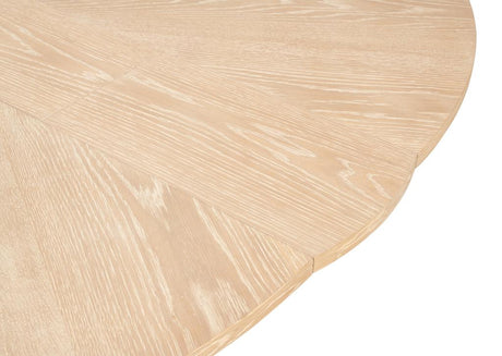 Tower Jupe Natural Dining Table - Ornate Home