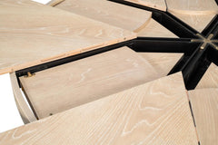 Tower Jupe Natural Dining Table - Ornate Home