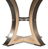 Tower Jupe Natural Dining Table - Ornate Home