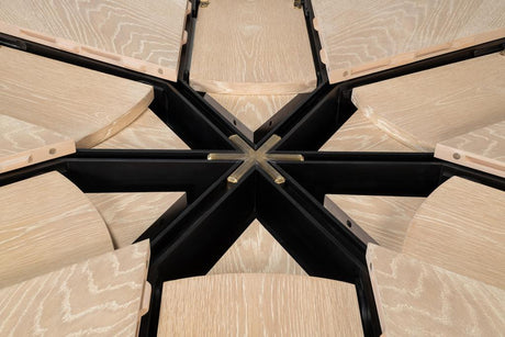 Tower Jupe Natural Dining Table - Ornate Home