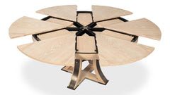 Tower Jupe Natural Dining Table - Ornate Home