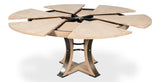 Tower Jupe Natural Dining Table - Ornate Home
